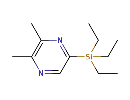 2-triethylsilyl-4,5-dimethylpyrazine