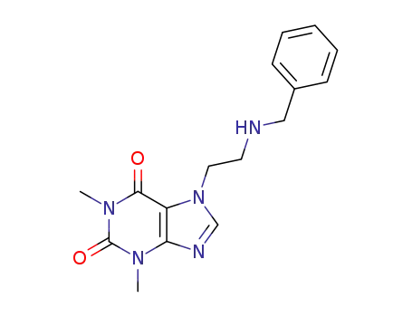 1H-Purine-2,6-dione,3,7-dihydro-1,3-dimethyl-7-[2-[(phenylmethyl)amino]ethyl]-