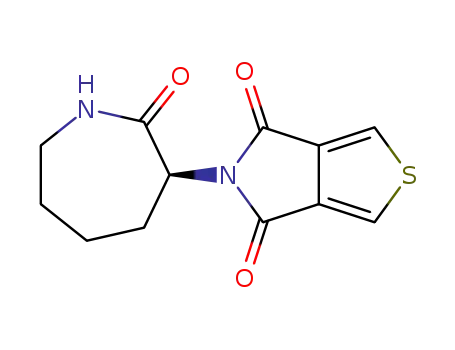 (S)-5-(2-oxoazepan-3-yl)-4H-thieno[3,4-c]pyrrole-4,6(5H)-dione