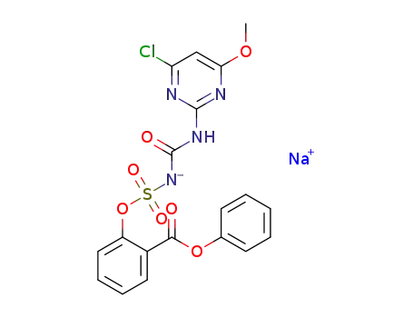 sodium ((4-chloro-6-methoxypyrimidin-2-yl)carbamoyl)((2-(phenoxycarbonyl)phenoxy)sulfonyl)amide