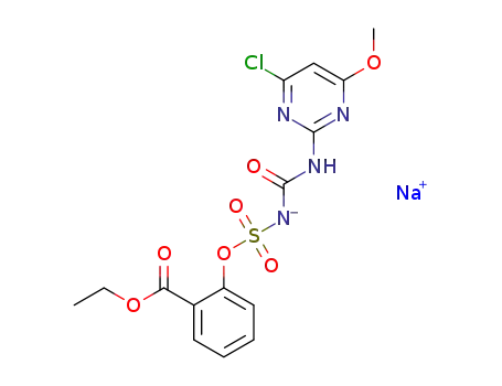 sodium ((4-chloro-6-methoxypyrimidin-2-yl)carbamoyl)((2-(ethoxycarbonyl)phenoxy)sulfonyl)amide