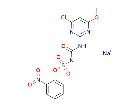sodium ((4-chloro-6-methoxypyrimidin-2-yl)carbamoyl)((2-nitrophenoxy) sulfonyl) amide