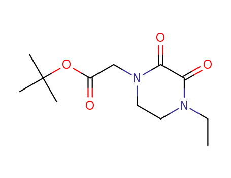 tert-butyl 2-(4-ethyl-2,3-dioxopiperazin-1-yl)acetate