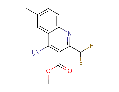 methyl 4-amino-2-(difluoromethyl)-6-methylquinoline-3-carboxylate