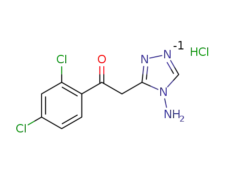 1-(2,4-dichlorophenyl)-2-(4-amino-4H-1,2,4-triazolyl)ethanone hydrochloride