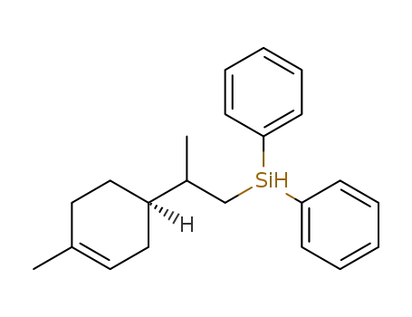 (2-((R)-4-methylcyclohex-3-en-1-yl)propyl)diphenylsilane