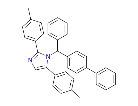 1-([1,1′-biphenyl]-4-yl(phenyl)methyl)-2,5-di-p-tolyl-1H-imidazole