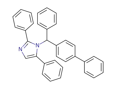1-([1,1′-biphenyl]-4-yl(phenyl)methyl)-2,5-diphenyl-1H-imidazole