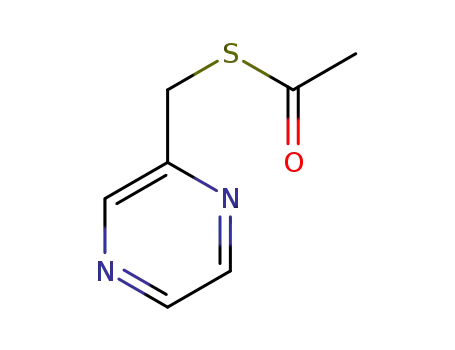 S-(pyrazin-2-ylmethyl) ethanethioate