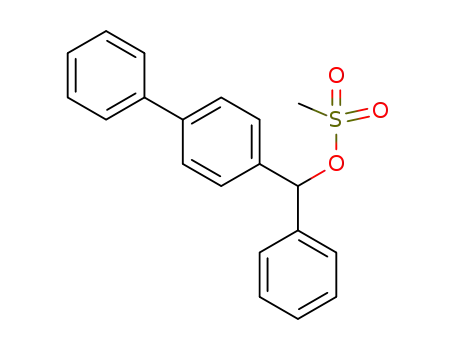 [1,1'-biphenyl]-4-yl(phenyl)methyl methanesulfonate
