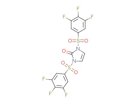 1,3-bis((3,4,5-trifluorophenyl)sulfonyl)-1,3-dihydro-2H-imidazol-2-one
