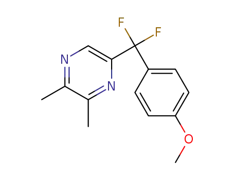 5-(difluoro(4-methoxyphenyl)methyl)-2,3-dimethylpyrazine