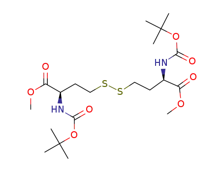dimethyl 4,4'-disulfanediyl(2R,2'R)-bis(2-((tert-butoxycarbonyl)amino)butanoate)
