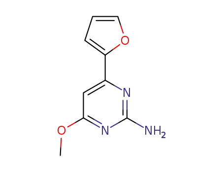 4-(furan-2-yl)-6-methoxypyrimidin-2-amine