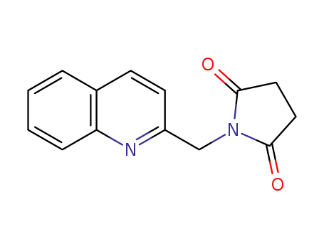 1-((quinoline-2-yl)methyl)pyrrolidine-2,5-dione