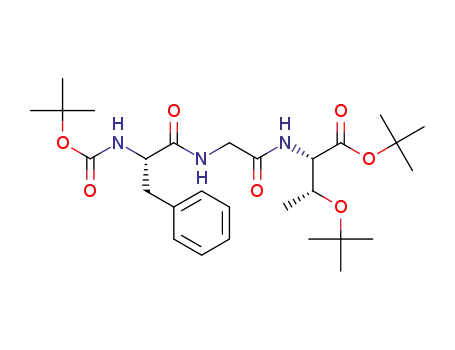 tert-butyl N-(tert-butoxycarbonyl)-L-phenylalanylglycyl-O-(tert-butyl)-L-threoninate