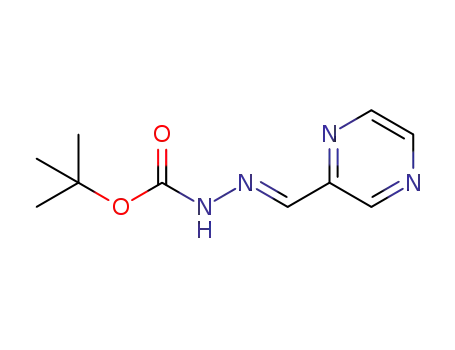 tert-butyl N-[(E)-pyrazin-2-ylmethyleneamino]carbamate
