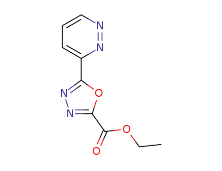 ethyl 5-(pyridazin-3-yl)-1,3,4-oxadiazole-2-carboxylate