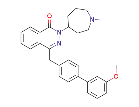 4-((3'-methoxy-[1,1'-biphenyl]-4-yl)methyl)-2-(1-methylazepan-4-yl)phthalazin-1(2H)-one