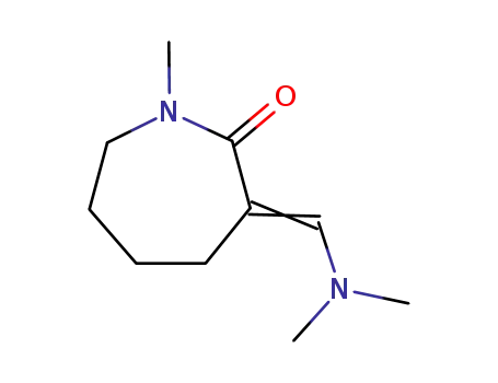 3-[1-Dimethylamino-meth-(Z)-ylidene]-1-methyl-azepan-2-one