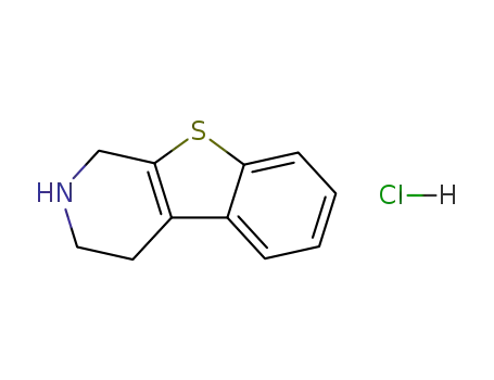 Molecular Structure of 59496-07-0 (1,2,3,4-tetrahydro[1]benzothieno[2,3-c]pyridine)