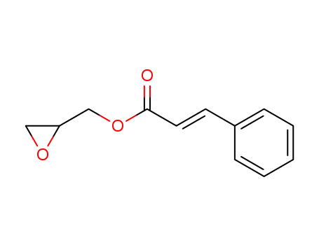 Molecular Structure of 879281-40-0 (2-Propenoic acid, 3-phenyl-, oxiranylmethyl ester, (2E)-)