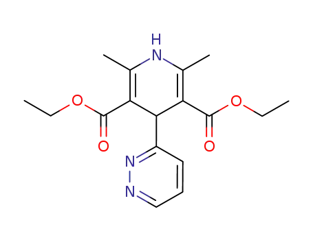 Diethyl 2,6-Dimethyl-4-(3-pyridazinyl)-1,4-dihydropyridine-3,5-dicarboxylate