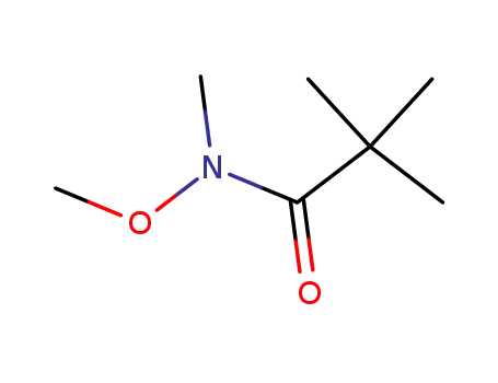 Molecular Structure of 64214-60-4 (N-Methoxy-N,2,2-trimethylpropanamide)