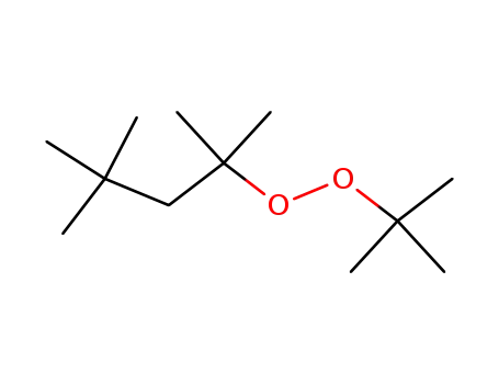 Molecular Structure of 85153-88-4 (tert-butyl 1,1,3,3-tetramethylbutyl peroxide)
