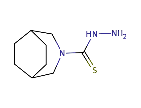 3-azabicyclo<3.2.2>nonane-3-thiocarboxylic acid hydrazide