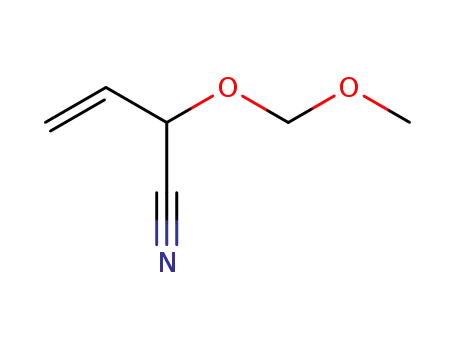Molecular Structure of 80680-90-6 (3-Butenenitrile, 2-(methoxymethoxy)-)
