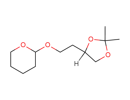 2-[2-(2,2-Dimethyl-[1,3]dioxolan-4-yl)-ethoxy]-tetrahydro-pyran