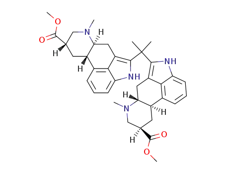 2,2-bis(D-6-methyl-8-methoxycarbonylergolin-I-2-yl)propane