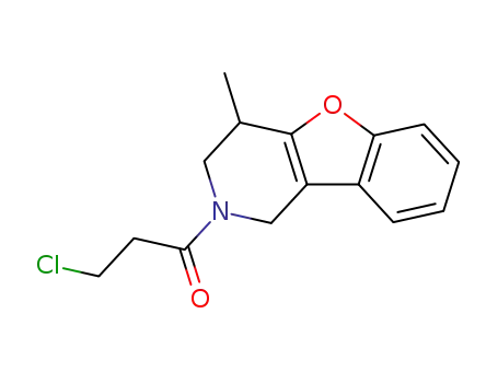 2-(3-chloro-propionyl)-4-methyl-1,2,3,4-tetrahydro-benzo[4,5]furo[3,2-c]pyridine