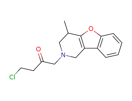 4-chloro-1-(4-methyl-3,4-dihydro-1H-benzo[4,5]furo[3,2-c]pyridin-2-yl)-butan-2-one