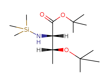 N-(Trimethylsilyl)-O-tert-butylthreonin-tert-butylester