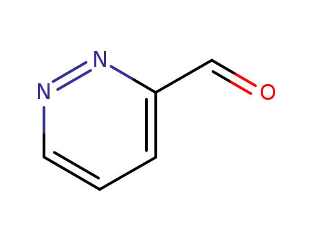 Molecular Structure of 60170-83-4 (3-PYRIDAZINECARBALDEHYDE,97%)