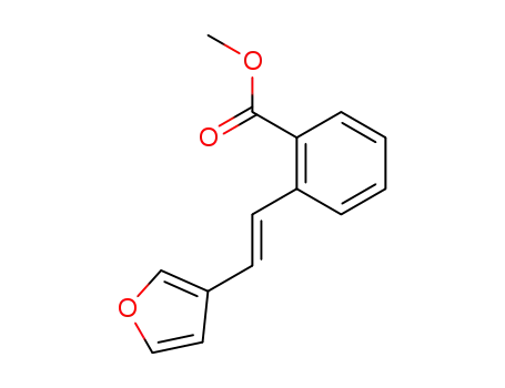 2-((E)-2-Furan-3-yl-vinyl)-benzoic acid methyl ester