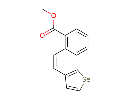 (Z)-methyl-2-<2-(3-selenienyl)vinyl>benzoate