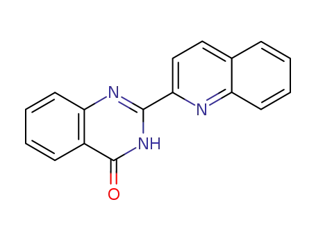Molecular Structure of 725254-20-6 (4(1H)-Quinazolinone, 2-(2-quinolinyl)-)