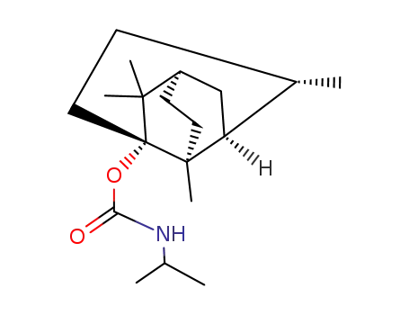 Isopropyl-carbamic acid (1R,4S,4aS,6R,8aS)-4,8a,9,9-tetramethyl-octahydro-1,6-methano-naphthalen-1-yl ester