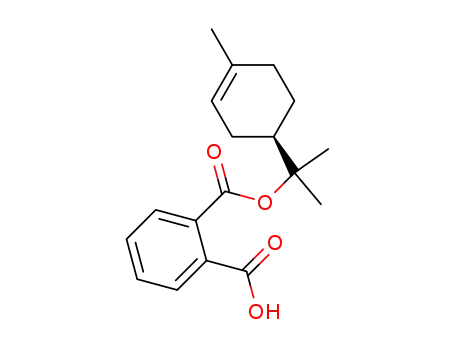 phthalic acid mono-((R)-p-menth-1-en-8-yl ester)