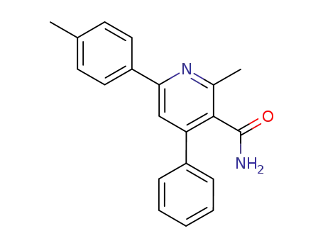 2-methyl-6-(4-methylphenyl)-4-phenylpyridine-3-carboxamide