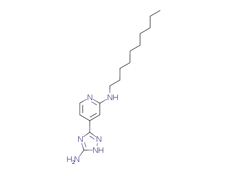 [4-(5-Amino-1H-[1,2,4]triazol-3-yl)-pyridin-2-yl]-decyl-amine