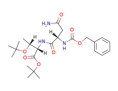 N-Benzyloxycarbonyl-L-asparaginyl-O-tert.-butyl-L-threonin-tert.-butylester