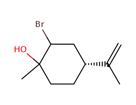 2-bromo-1-hydroxy-p-menth-8-ene