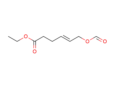 6-formyloxy-4-hexenoic acid ethyl ester