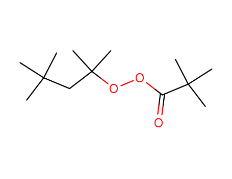 Molecular Structure of 22288-41-1 (1,1,3,3-Tetramethylbutyl peroxypivalate)