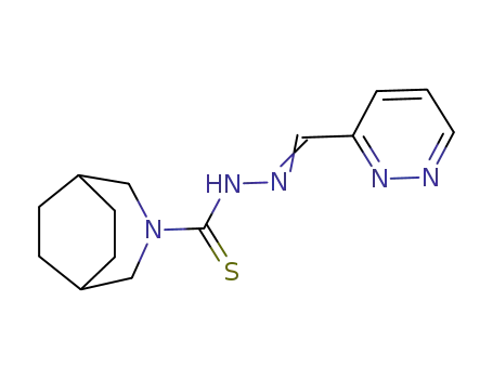 3-Aza-bicyclo[3.2.2]nonane-3-carbothioic acid [1-pyridazin-3-yl-meth-(E)-ylidene]-hydrazide