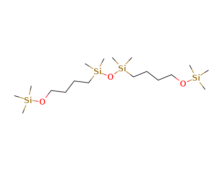 Molecular Structure of 113425-96-0 (3,9,15-Trioxa-2,8,10,16-tetrasilaheptadecane,
2,2,8,8,10,10,16,16-octamethyl-)